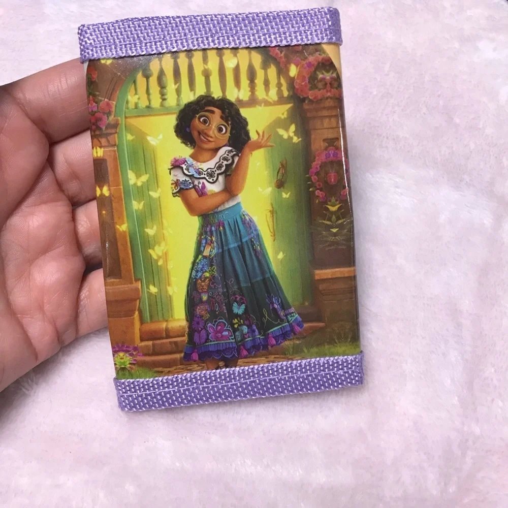 ✨✨5/$10✨✨ Disney Encanto Trifold Girls Boys Kids Wallet, Velcro BRAND NEW